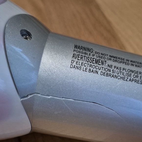 CHI Hair Dryer White with Pink Petal Design - Picture 8 of 8